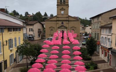 Octobre Rose à Montmerle sur Saône, 25 octobre 2020
