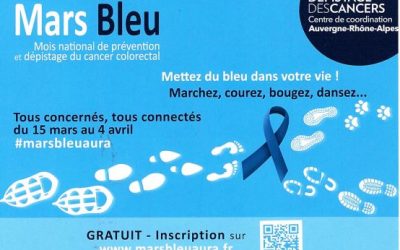 Mars Bleu : Le mois du cancer colo-rectal