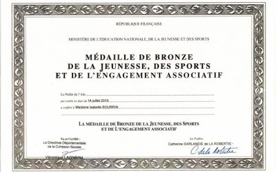 Une distinction méritée
