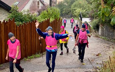 Marche Rose à Valserhône