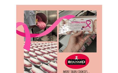 La biscuiterie Bouvard se mobilise pour Octobre Rose