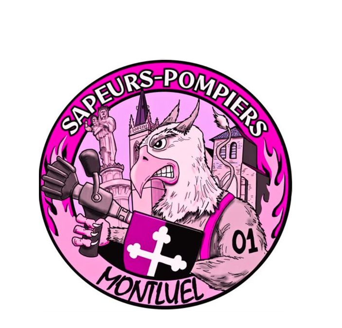 Les pompiers de Montluel se mobilisent pour Octobre Rose